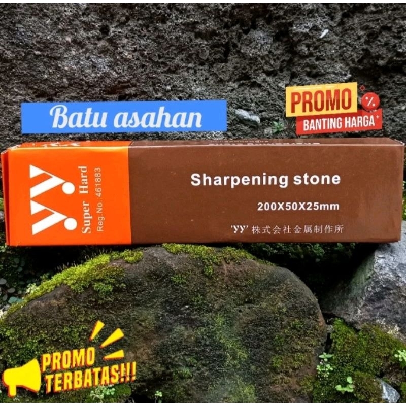 Batu Asahan terbaik asli alam pisau murah