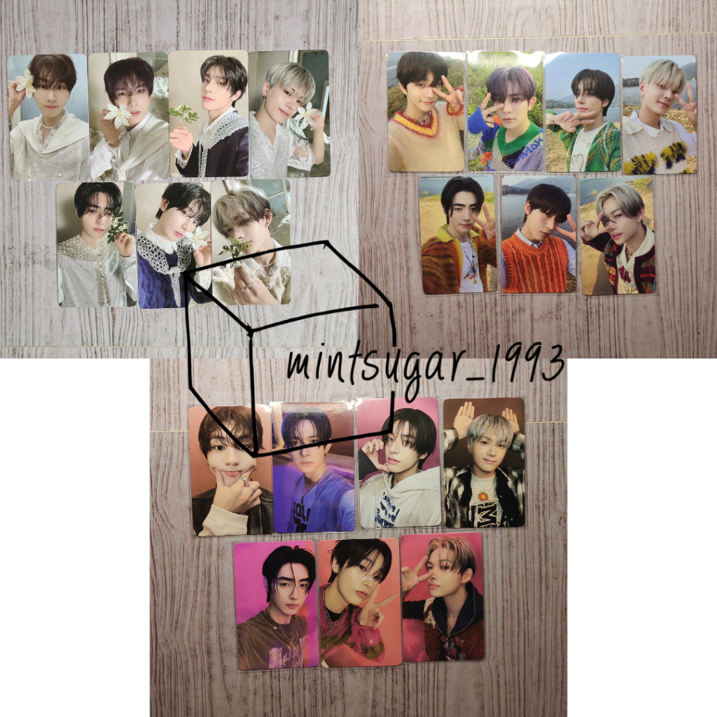 [ READY STOCK ] ( SHARING ENHYPEN 5th Mini Album ORANGE BLOOD LUCKY DRAW ) FIX MEMBER HEESEUNG JUNGW