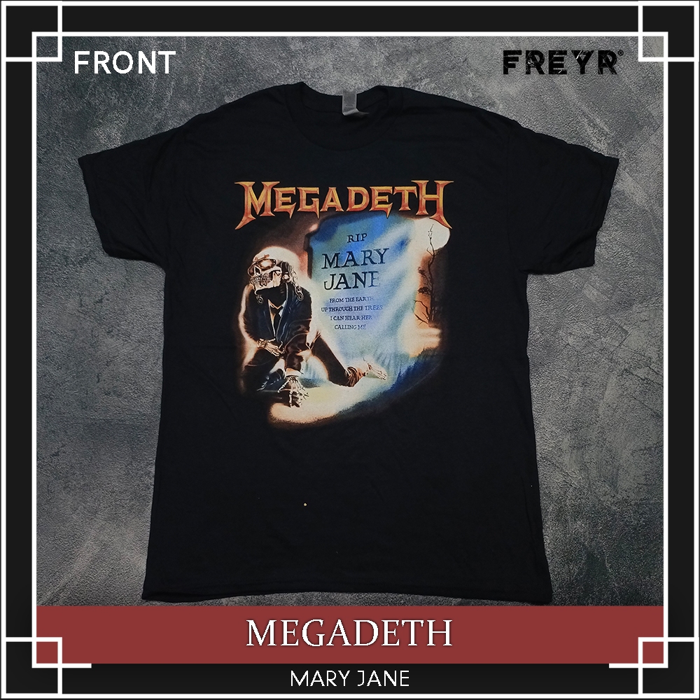 Kaos Band Megadeth - Mary Jane Original