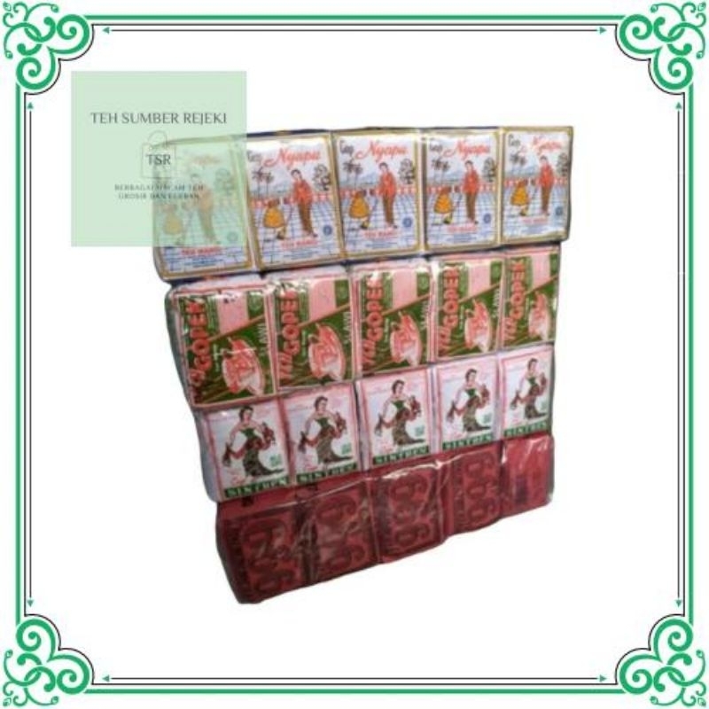 

PAKET TEH RACIKAN SINTREN NYAPU GOPEK 999 PAKET ES TEH JUMBO ISI 40