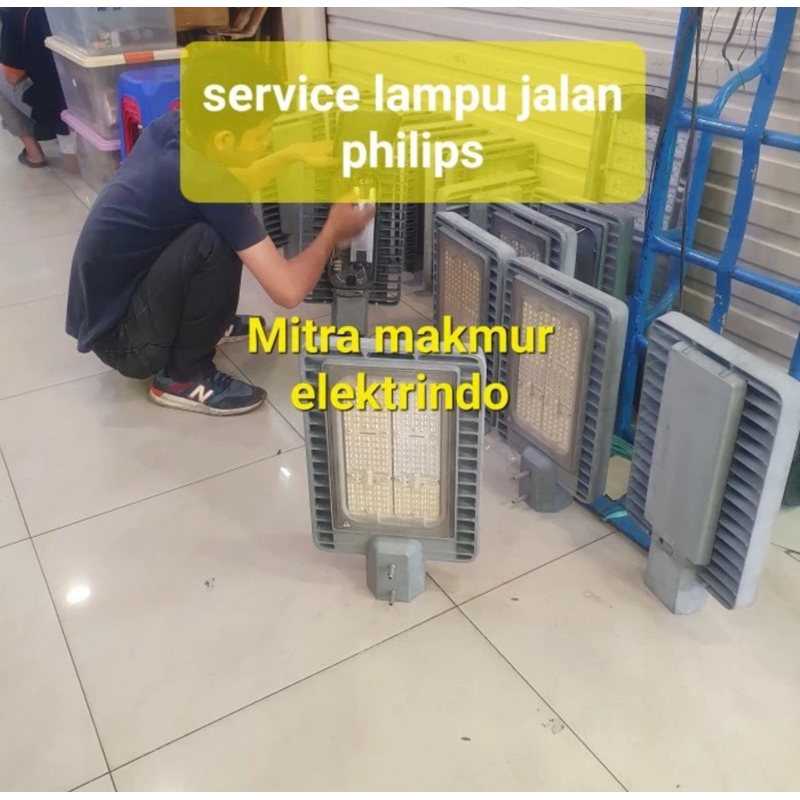 service pju led / service lampu pju philips / service lampu sorot led