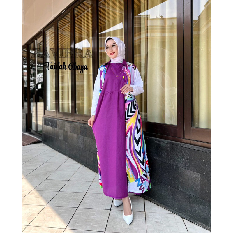 ZAVIERA SET ABAYA FAIDAH BY ZAVIERA
