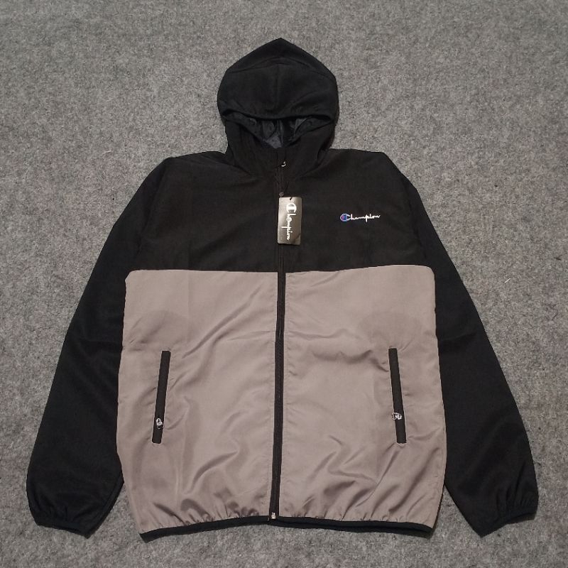 Jaket Outdoor Parasut Champion Fulltag&Lebel