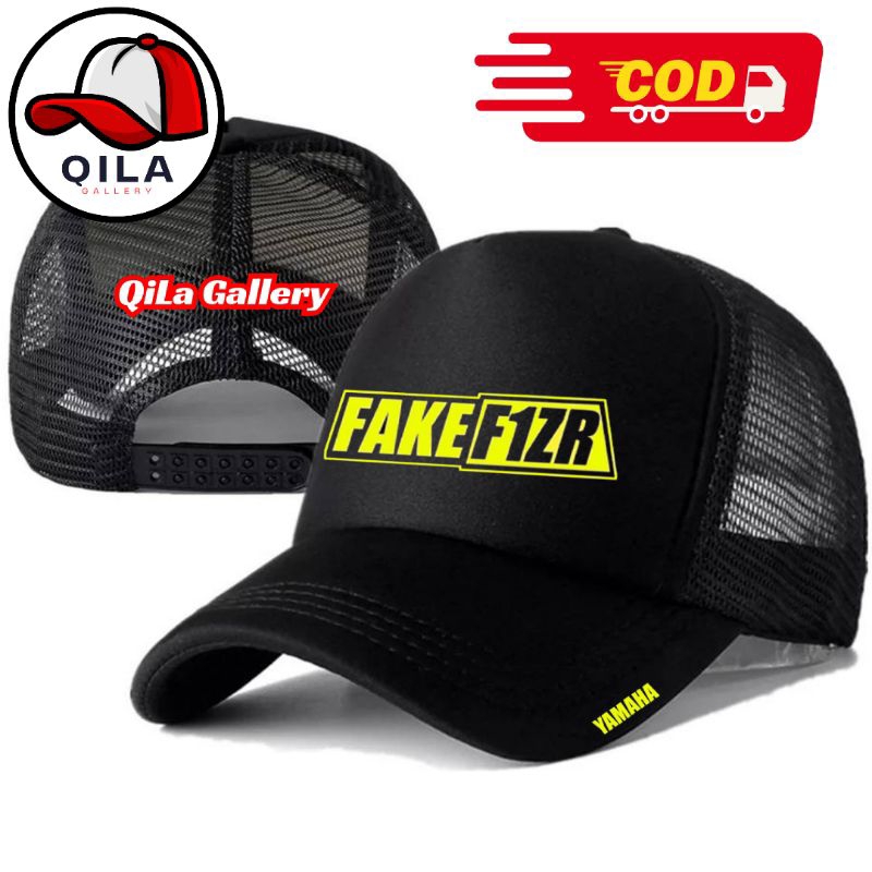 QiLa Gallery Topi Trucker YAMAHA F1ZR - Topi Distro YAMAHA FIZR Logo - Topi YAMAHA F1ZR Premium - To