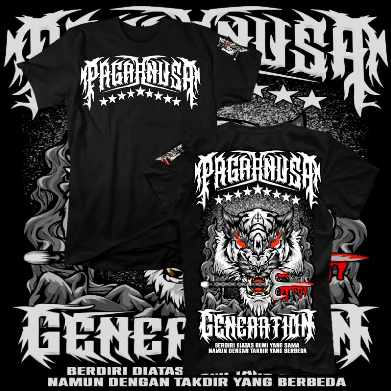 kaos pagar nusa macan generation