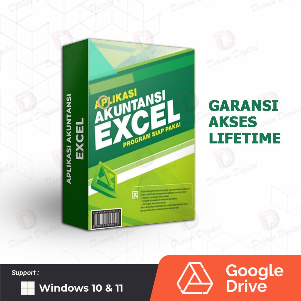 APLIKASI AKUNTANSI EXCEL Program Siap Pakai - Aplikasi Akuntansi Format Excel Terintegrasi