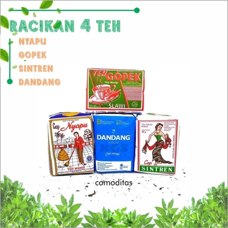 

TEH TUBRUK 4 RACIKAN | TEH KHAS SOLO JOGJA