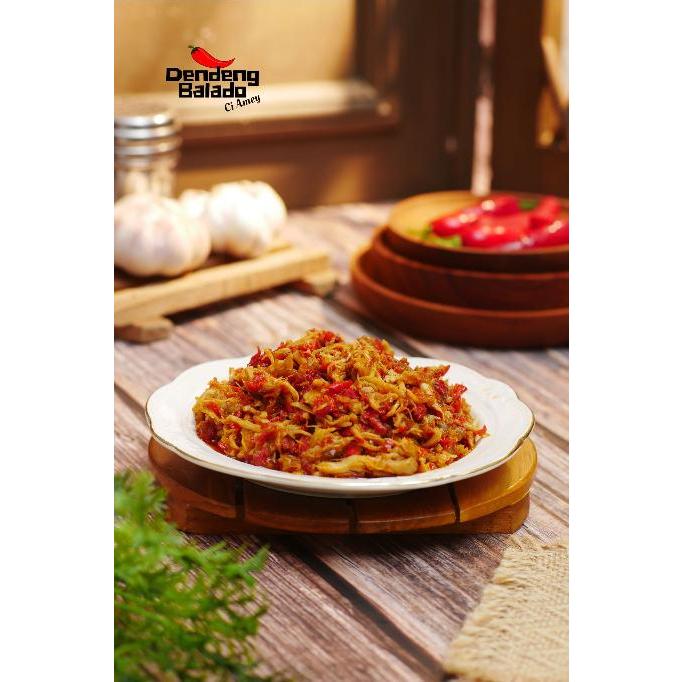 

AYAM SUWIR BALADO 125gr / AYAM SUWIR PEDAS / SAMBEL AYAM SUWIR