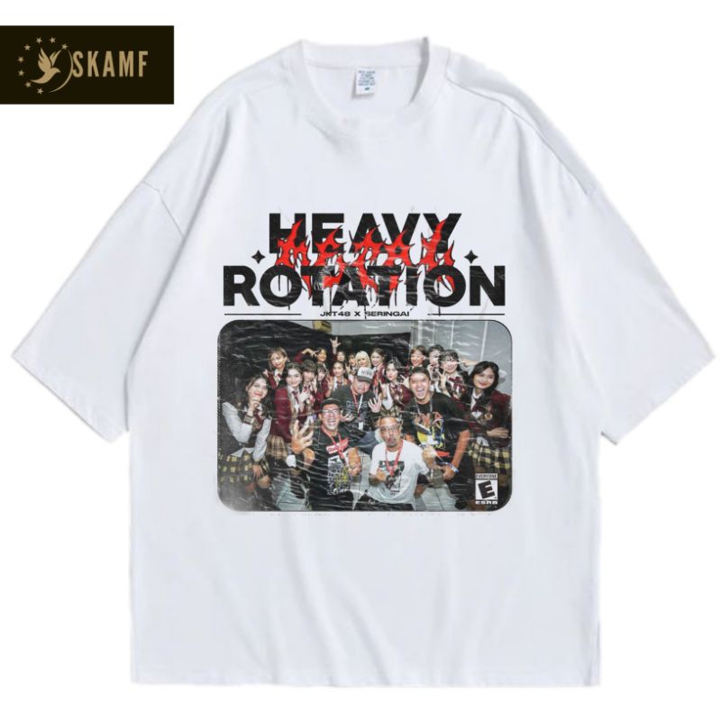 T-SHIRT | JKT48 NEW ERA x SERINGAI | BAJU BAND METAL ROCK | KAOS JEKATI48 BEST SELLER | KAOS SERINGA