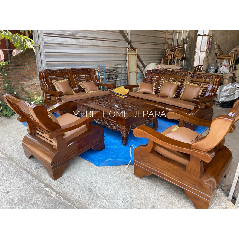 kursi tamu gajah kayu jati tua/kursi tamu gajah SUPER JUMBO/kursi tamu minimalis
