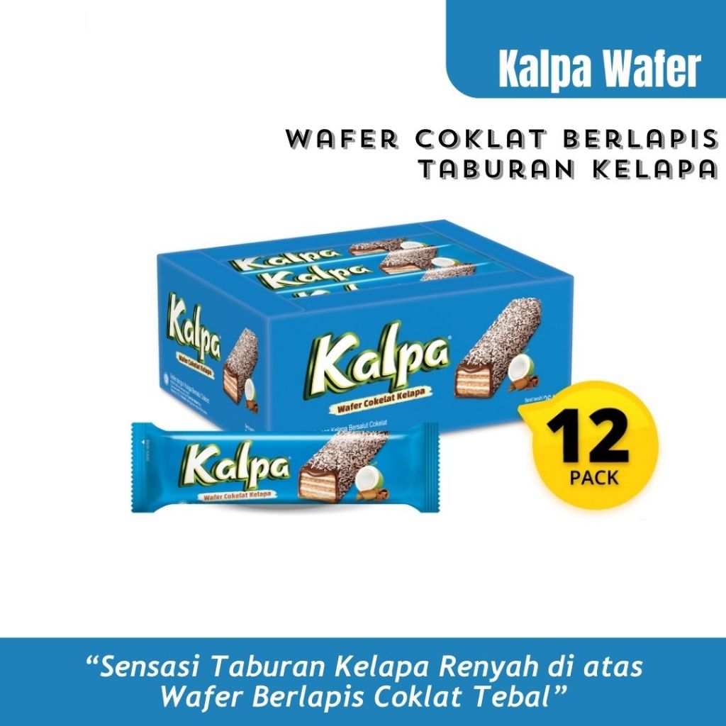 

[PCS] Kalpa Wafer Coklat Kelapa 22 Gr