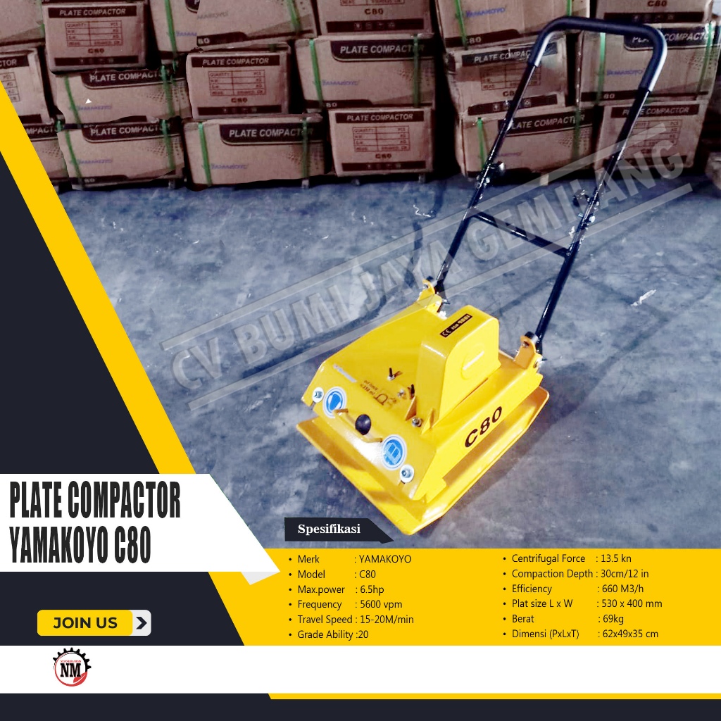 RANGKA STAMPER KODOK YAMAKOYO C80