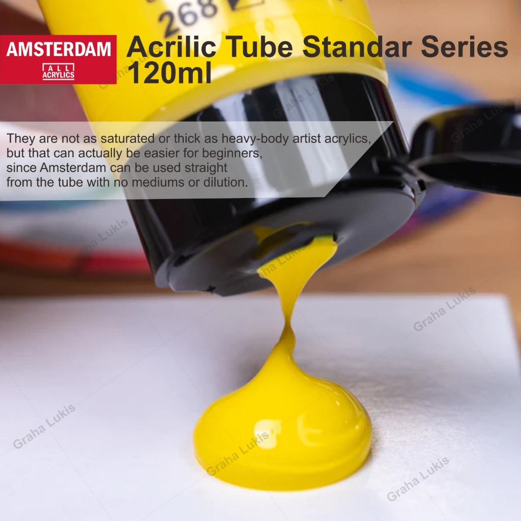 

Amsterdam Acrylic 120ml - Varian 1 Cat Akrilik 120 ml