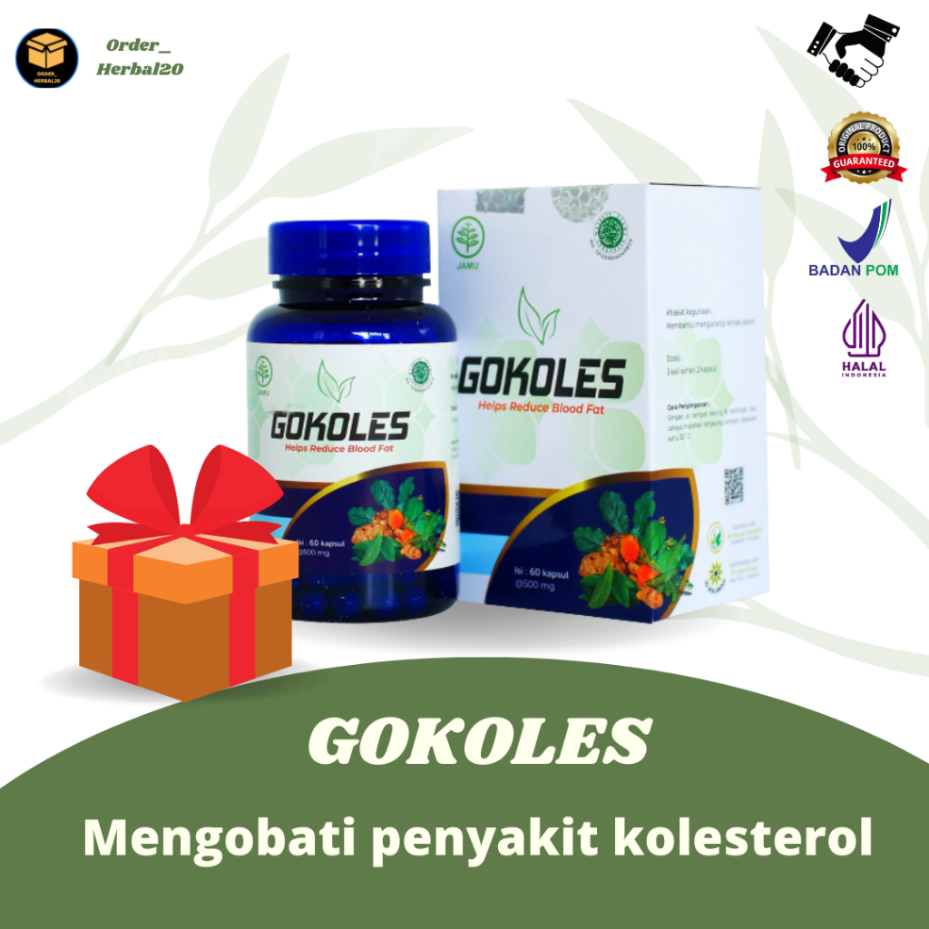 GOKOLES KAPSUL MENGOBATI KOLESTROL