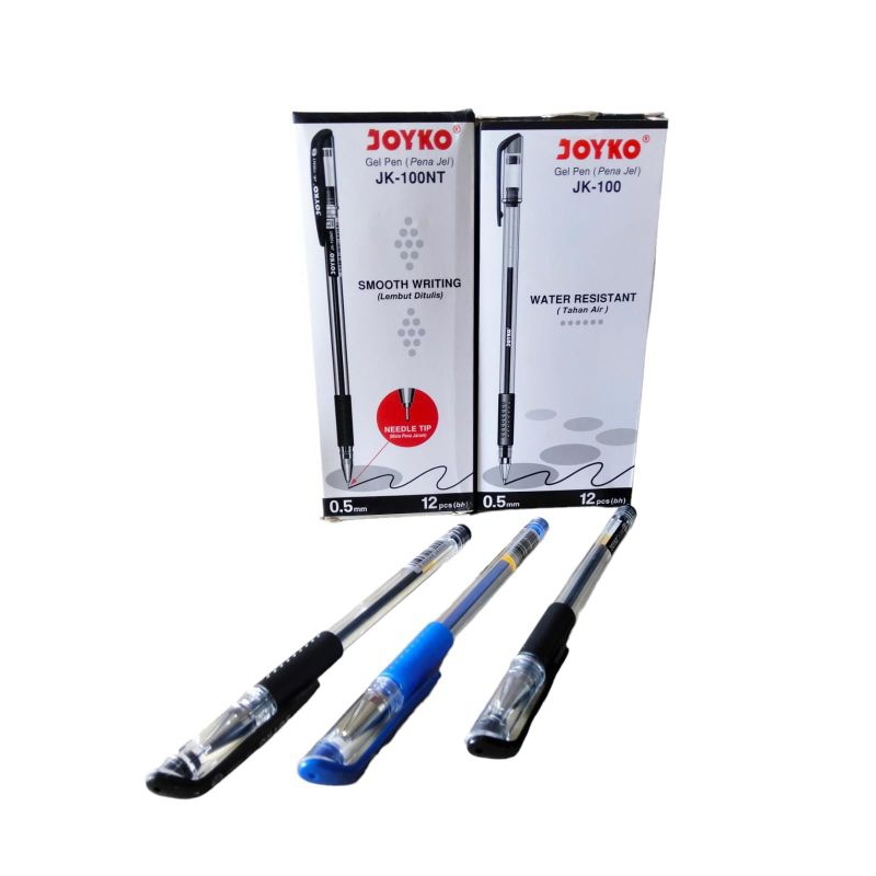 

Pena Joyko Gel Pen JK-100NT 0.5mm isi 12 pcs/pk