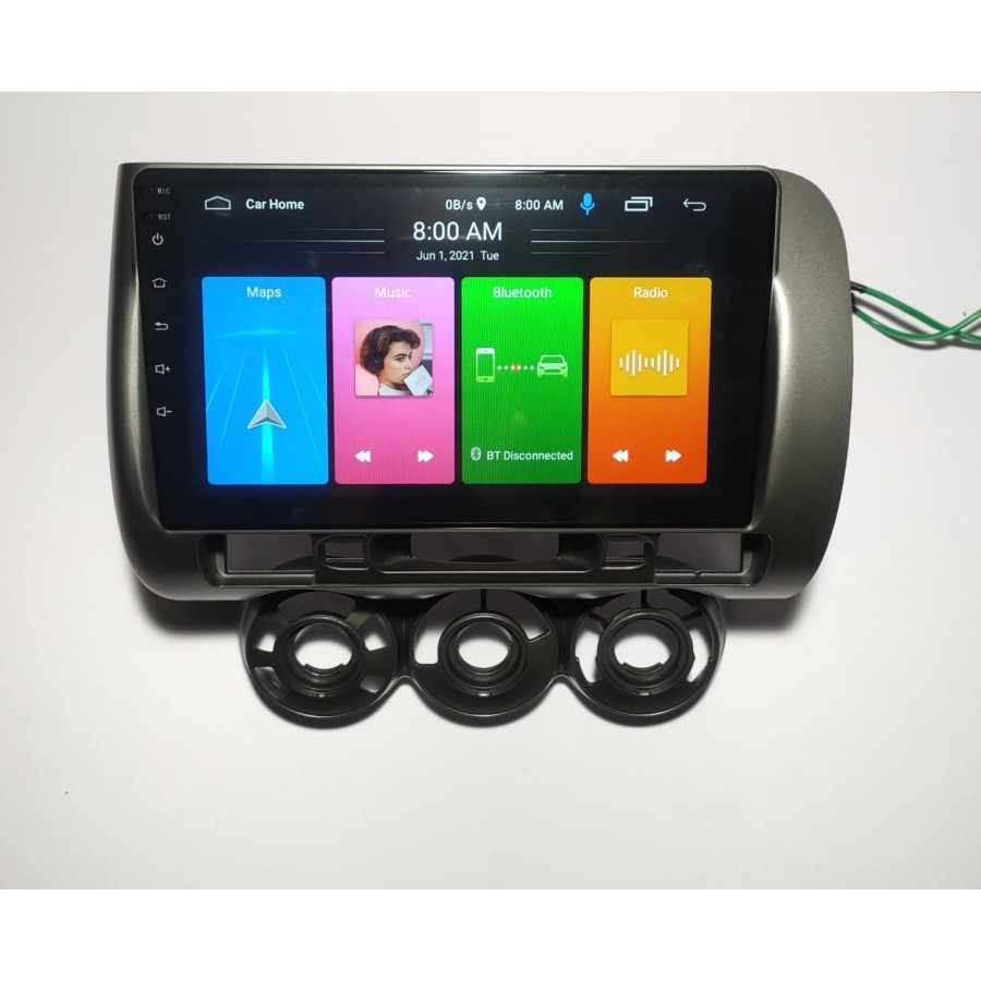 Paket Frame Honda JAZZ 2005 - 2007 dgn HeadUnit Android 9 inch