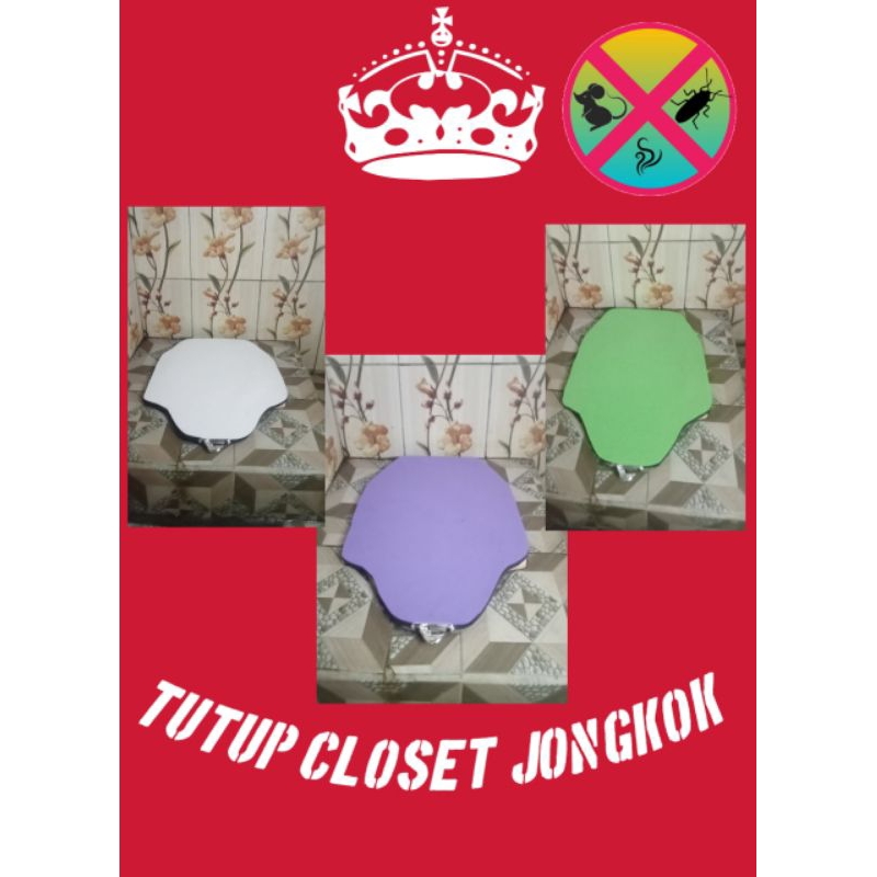 Tutup Closet Wc jongkok ( universal semua merk)