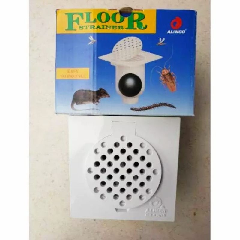 Avur sarangan got bola anti tikus lantai kamar mandi Alinco 15x15 cm