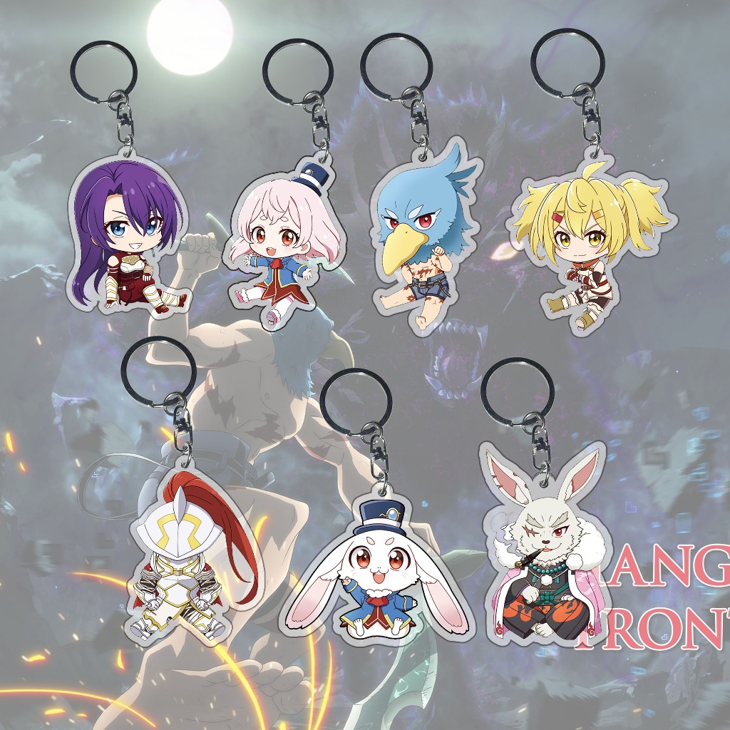 Gantungan Kunci Anime shangri la frontier - Frieren: Beyond Journey's End - Ganci - Key Chain - Souv