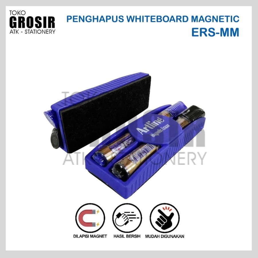 

Grosir Penghapus Whiteboard Magnetic Eraser marker set ERS-MM