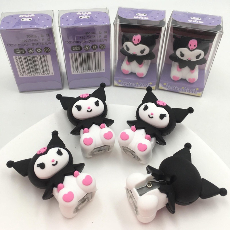 

Pencil Sharpener/Rautan Pensil 3D Anak Sekolah Melody Kuromi • Cciyl.Wear •