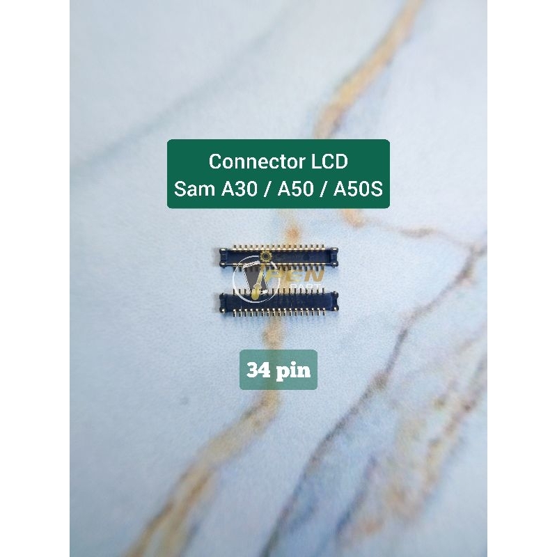 Konektor LCD Samsung 34 Pin A30 A50 A50S Original Socket Connector