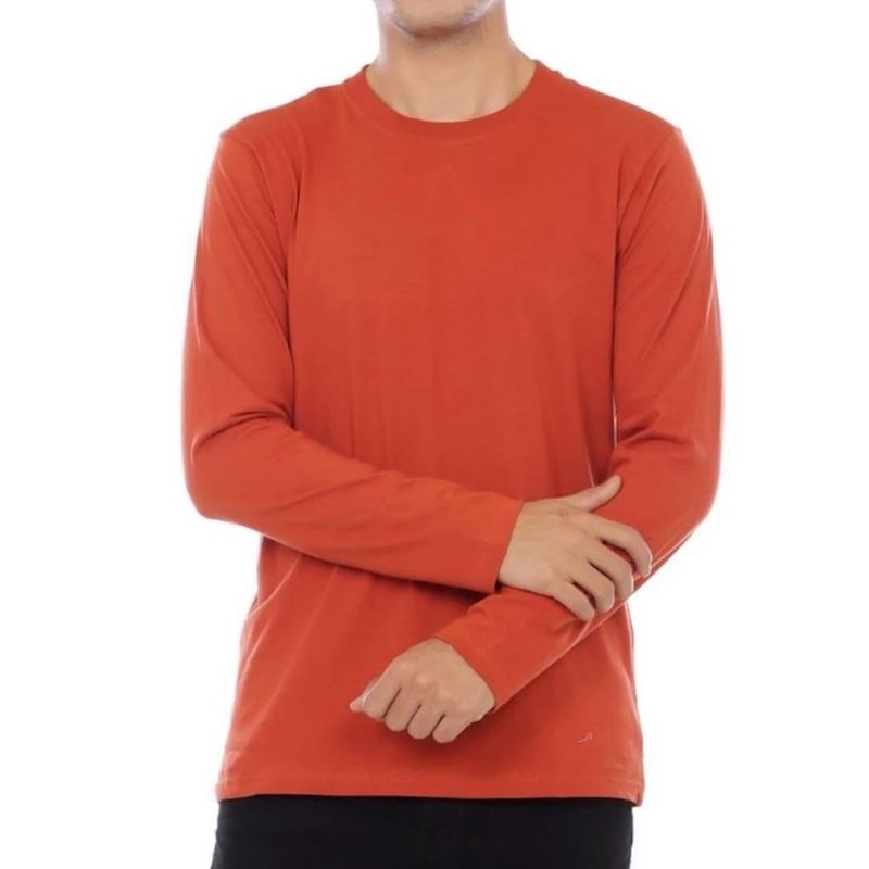 KAOS LENGAN PANJANG COMBED 30s