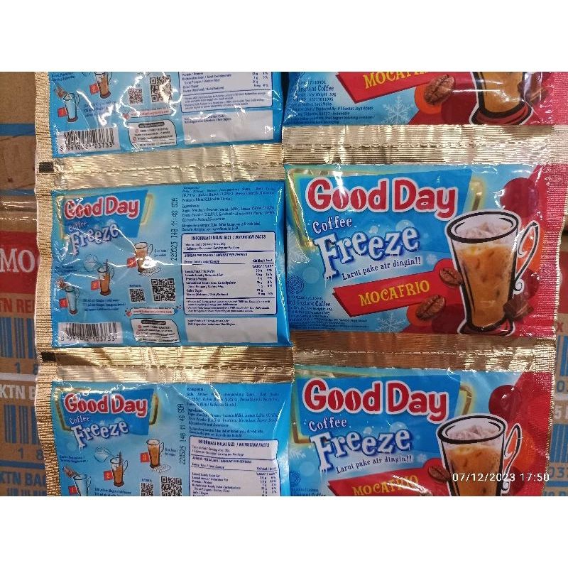 

Good Day Freeze Mocafrio 30gr Kopi enak HARGA BIJIAN