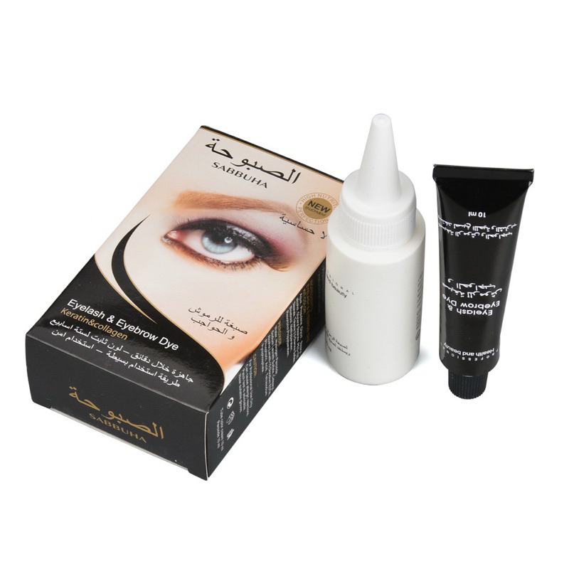 Sabbuha TINT EYELASH & EYEBROW 2in1 Tint Lash Lift Lash Tint Eyelash Black brow lamination pengitam 