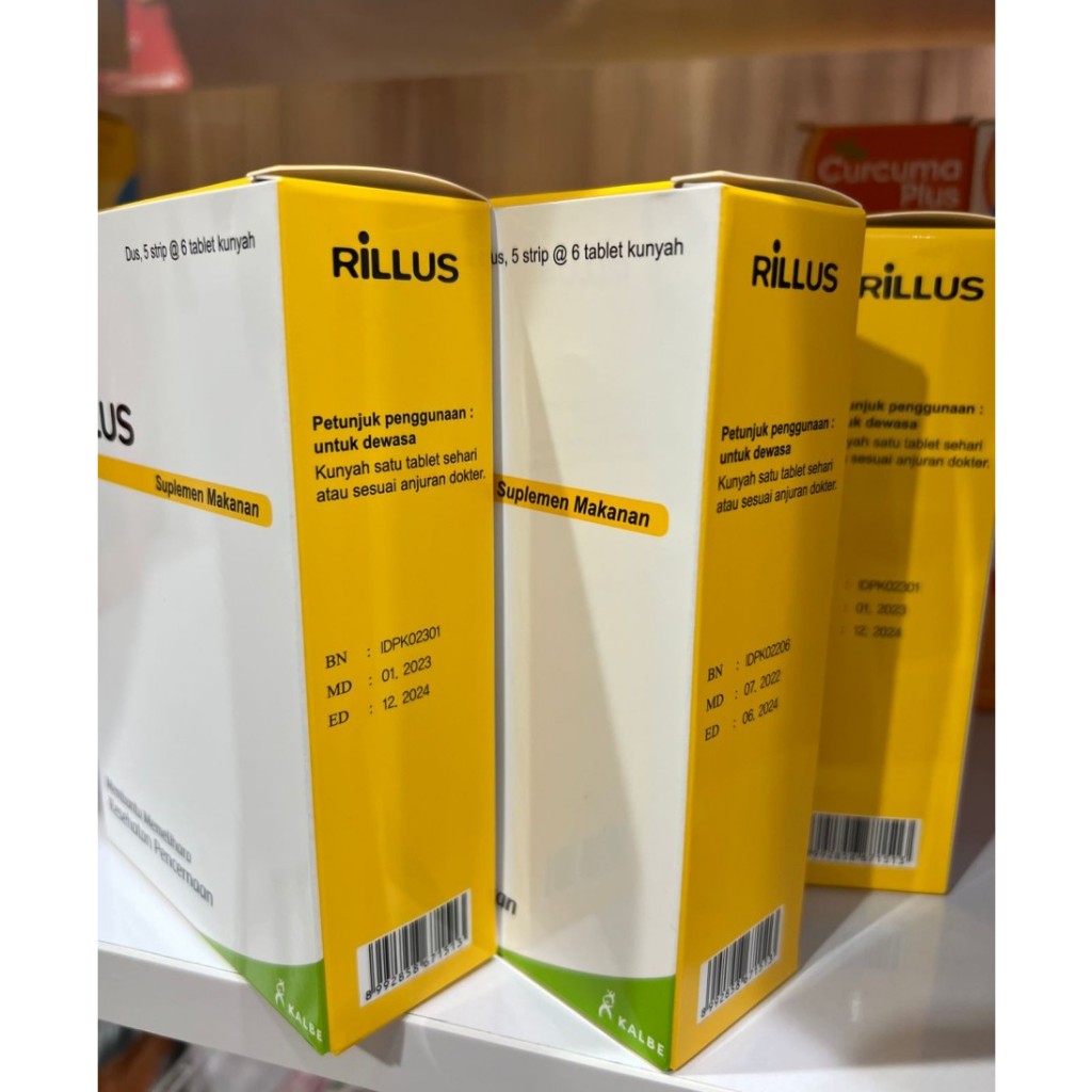 Rillus Probiotik 6 Tablet