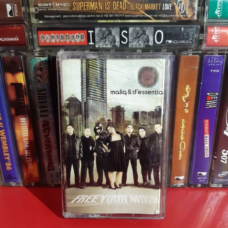 Kaset Pita Maliq Essentials d'essentials and d'essentials Free Your Mind