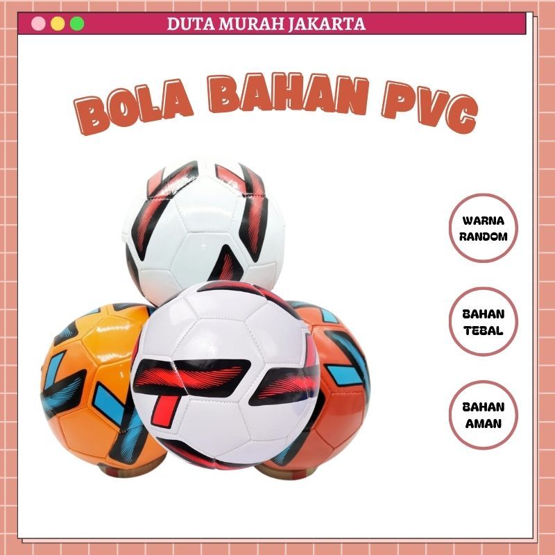 Bola PVC / Bola Sepak (SNI) / Free Pentil / Mainan Bola Anak DMJ