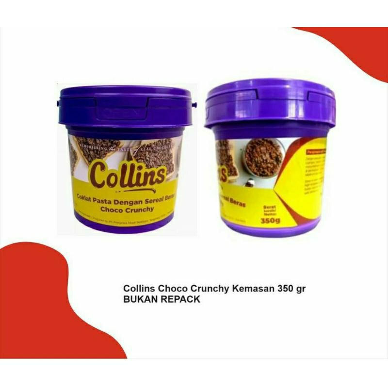 

Collins Choco Crunchy 350gr Mini KEMASAN PABRIK