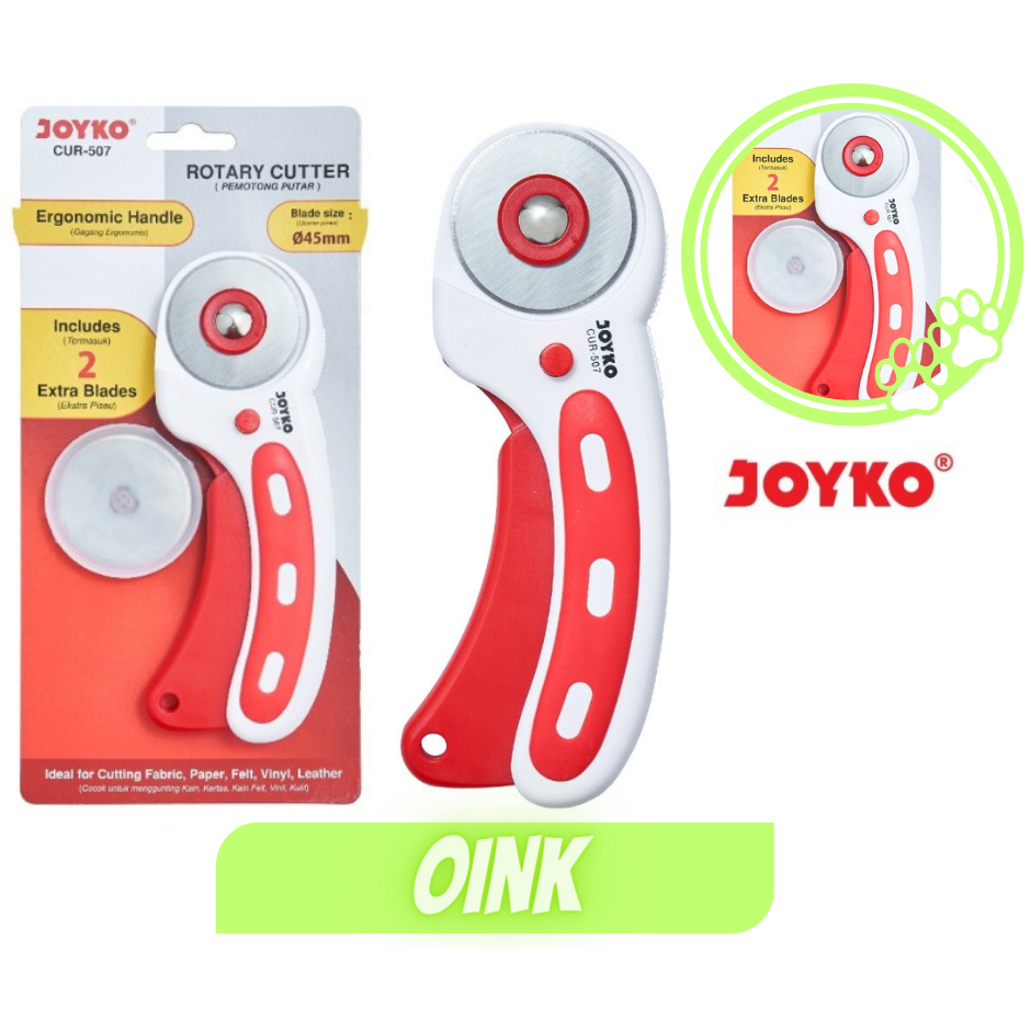 

Rotary Cutter JOYKO CUR-507 Rotary Cutter Pemotong Putar ASLI kualitas bagus