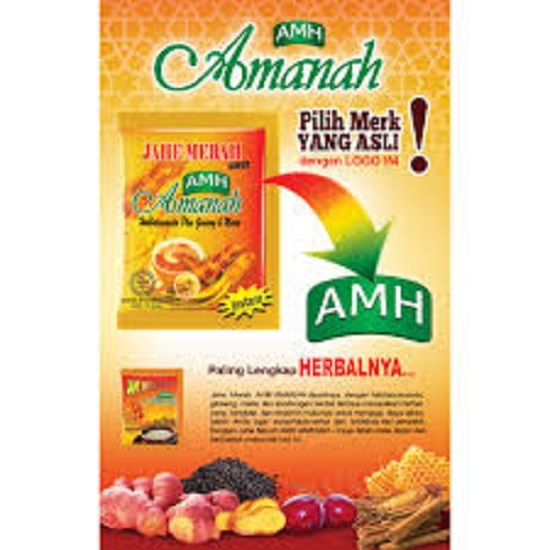 

Jahe merah amanah harga per sachet