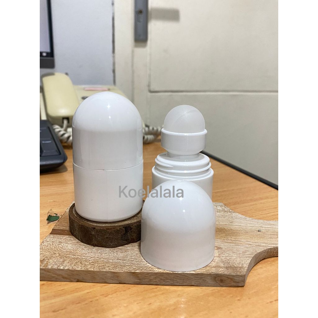Botol Deodorant Roll On 30ml Putih