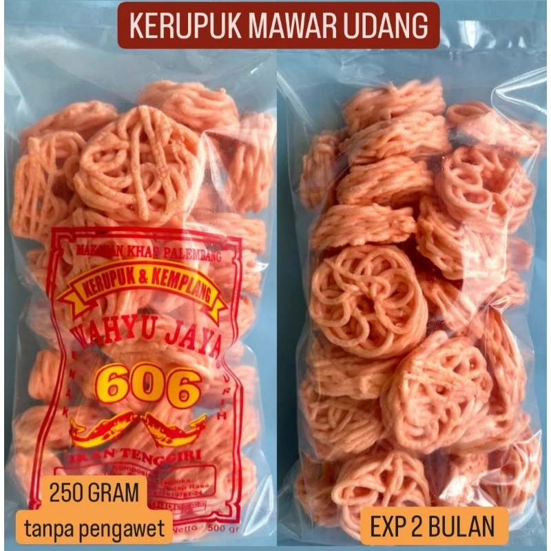 

KERUPUK MAWAR UDANG SUPER KHAS PALEMBANG