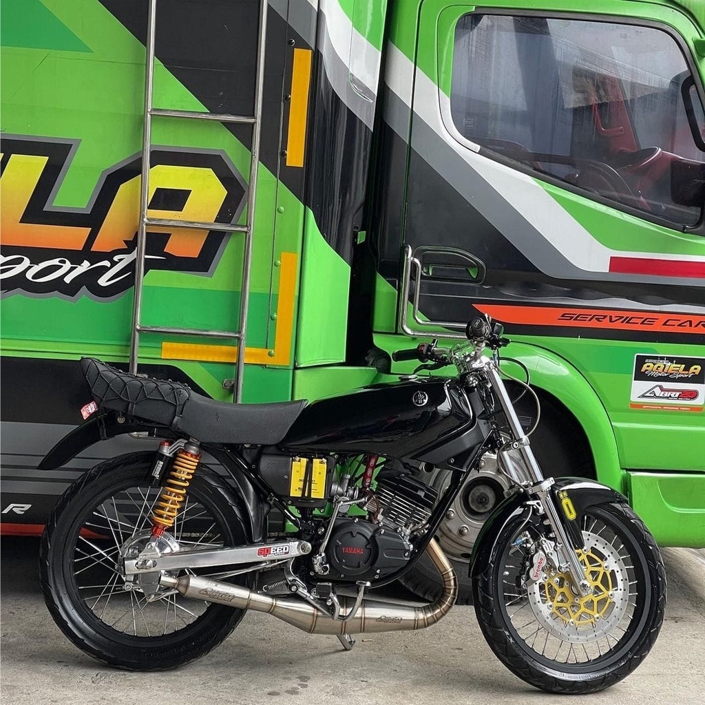 Knalpot ABRT20 Rx King 3V3 Phyton Stainless ORIGINAL PABRIK ABRT20