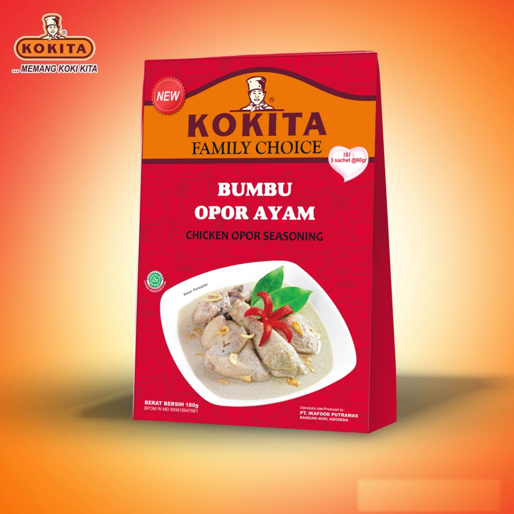 

Kokita Bumbu Opor Ayam Family Choice 180gr