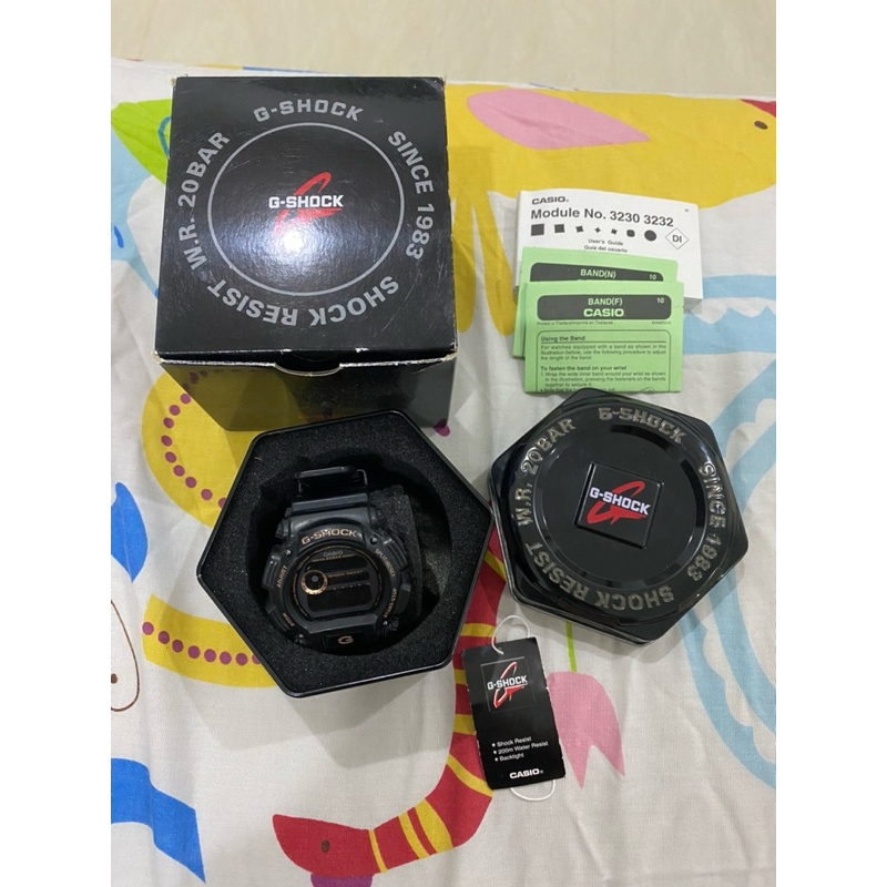 Jam Tangan Pria Casio G-Shock DW-9052GBX-1A4DR ORIGINAL SECOND BEKAS