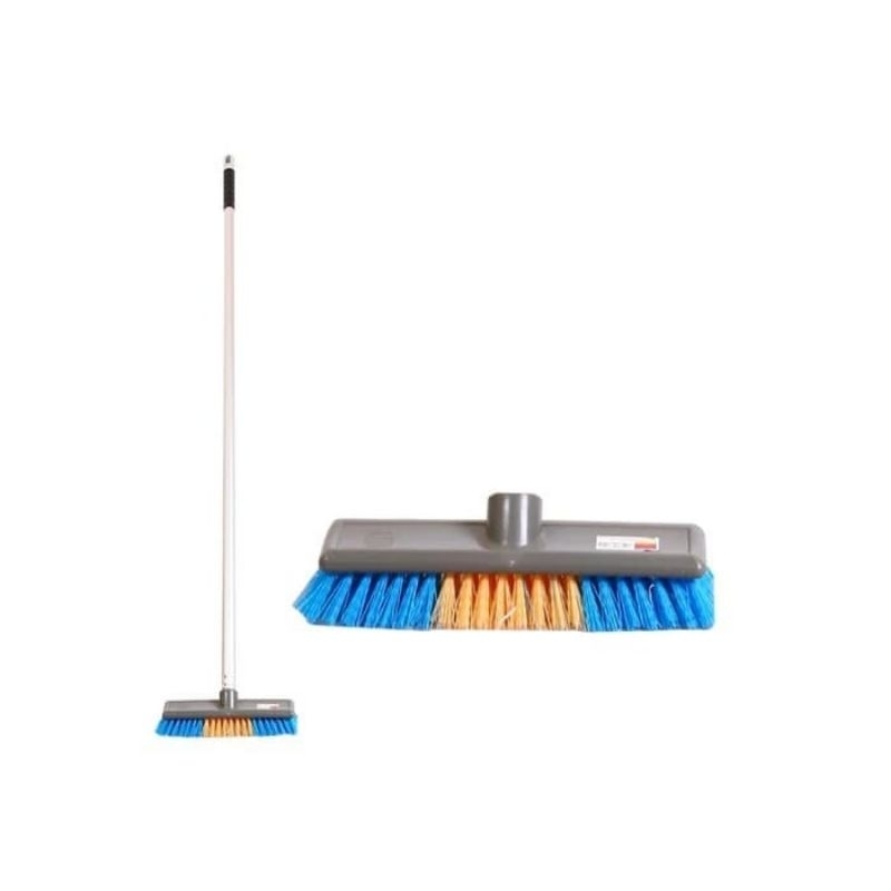 sikat dorong/sikat tangkai gagang panjang /sikat 833 nagata berikut gagang