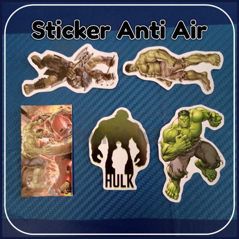 

sticker paket hulk raksasa hijau keren isi 5 pcs