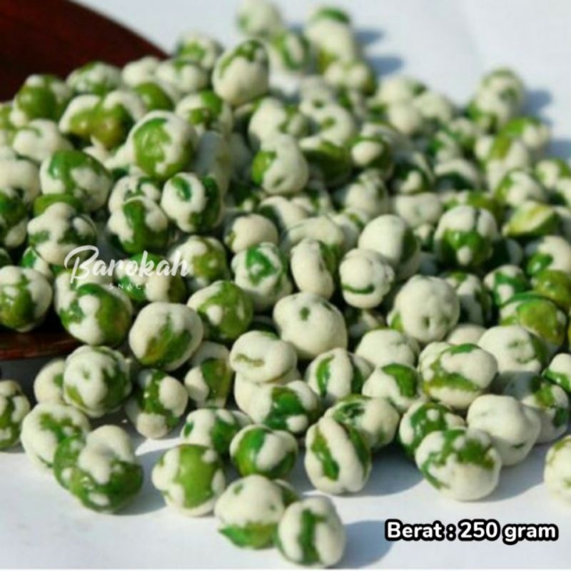 

Aneka Cemilan Kacang Polong Kapri Tepung Kiloan 250 Gram