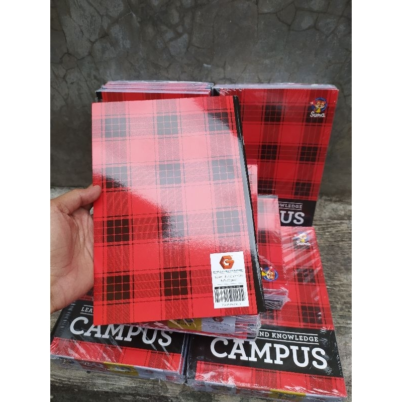 

PROMO1 Pak Buku Tulis Suma Campus isi 50 Lembar