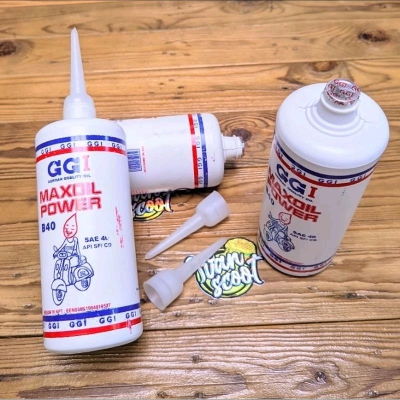 Oli Mesin Vespa 2Tak Vespa Klasik Merk GGi