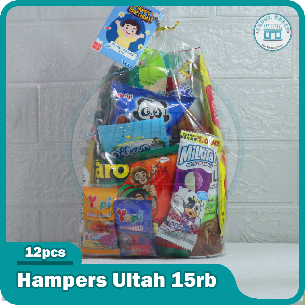 

Hampers Snack Ulang Tahun 15rban Min Order 5 pcs