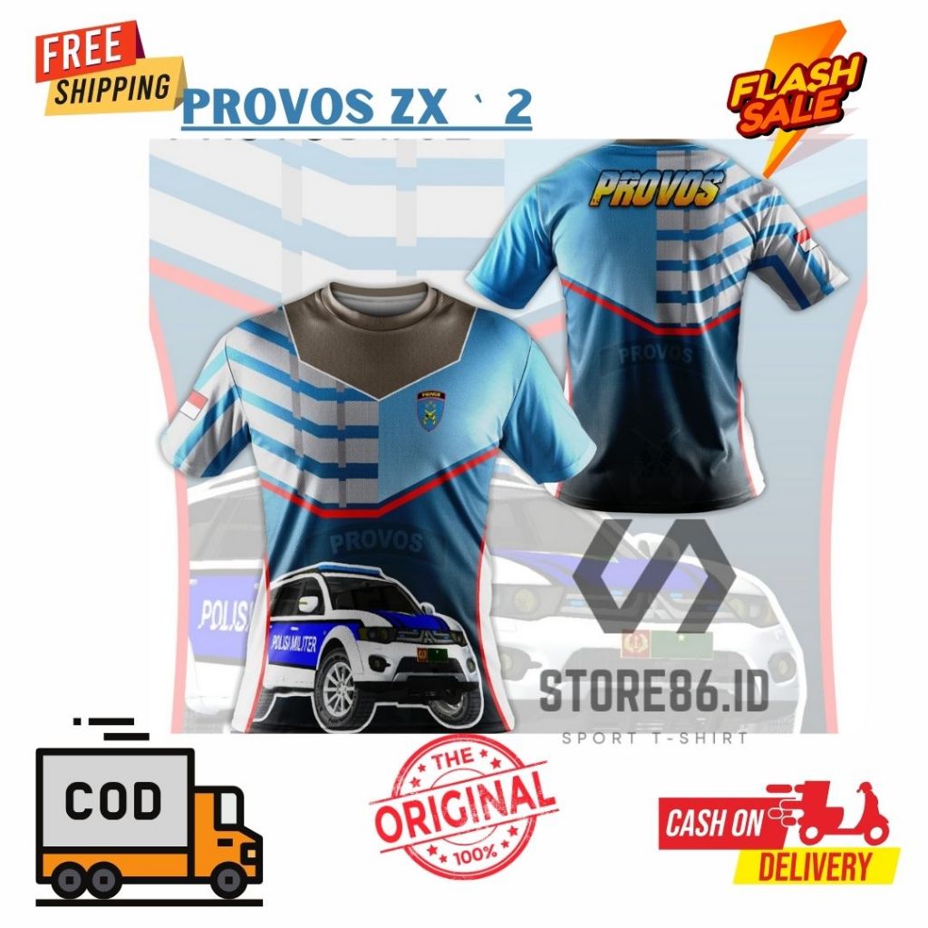 JERSEY PROVOS ZX 2 FULLPRINT SUBLIME / KAOS PROVOS DRIFIT / JERSEY PROVOS / FULL PRINTING