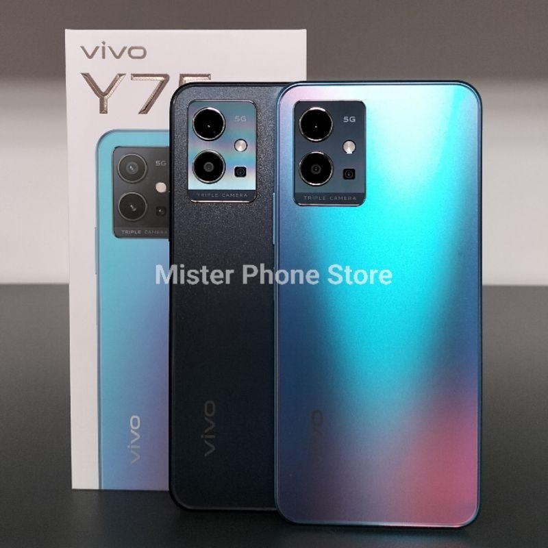 Vivo Y75 5G 8/128 GB Ex Garansi Resmi Vivo Indonesia Original Second / Bekas