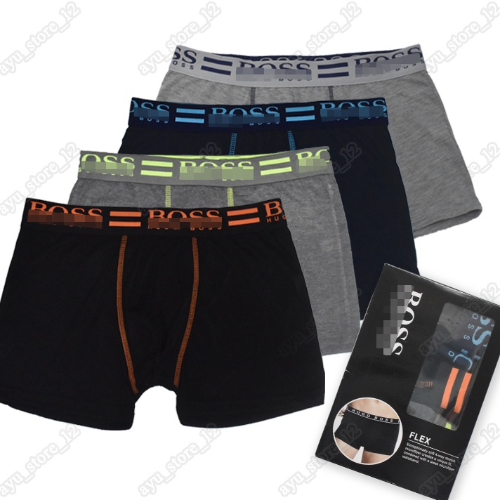 PALING AMPUH CELANA DALAM  BOXER PRIA 3 pcs  CELANA DALAM PRIA  BOXER REMAJA  CELANA DALAM BOOXER iS