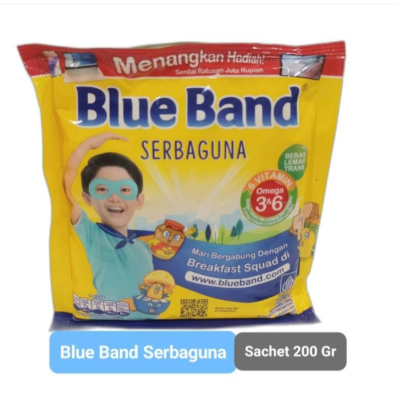 

Blue Band Serbaguna Sachet 200 Gram